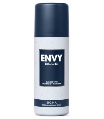 "Envy deodorant body spray for men, long-lasting fragrance"