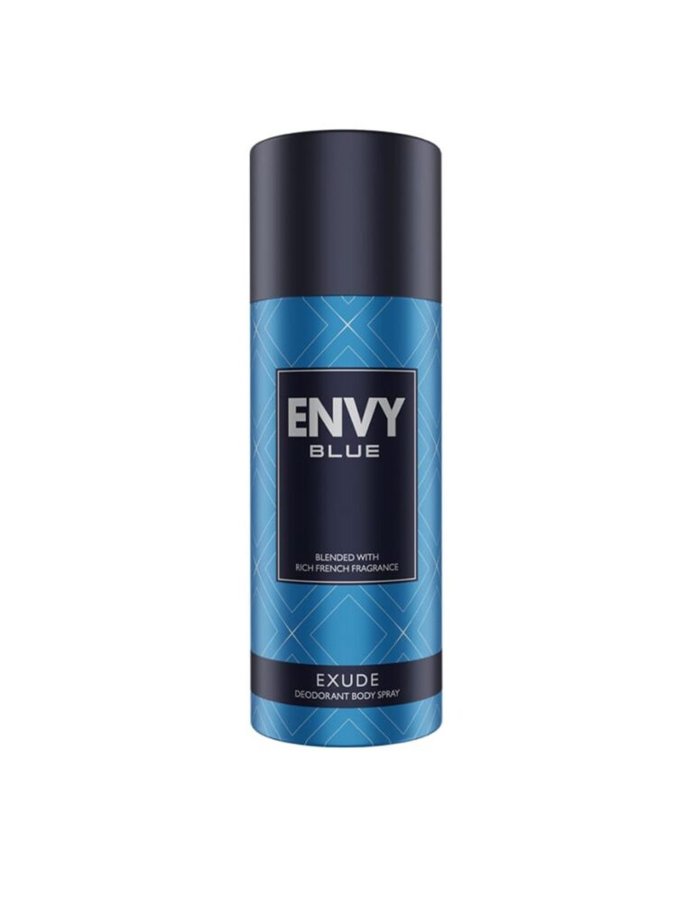 "Envy deodorant body spray for men, long-lasting fragrance"